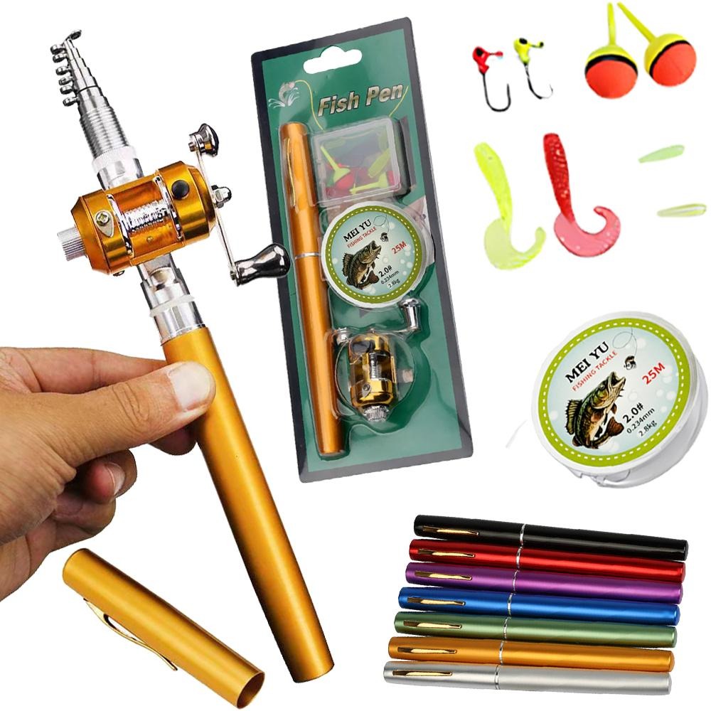 Penn Reel Fierce - ポータブルポケット伸縮式釣り竿,ペン型釣り竿,リール,ライン,アクセサリー,96cm
