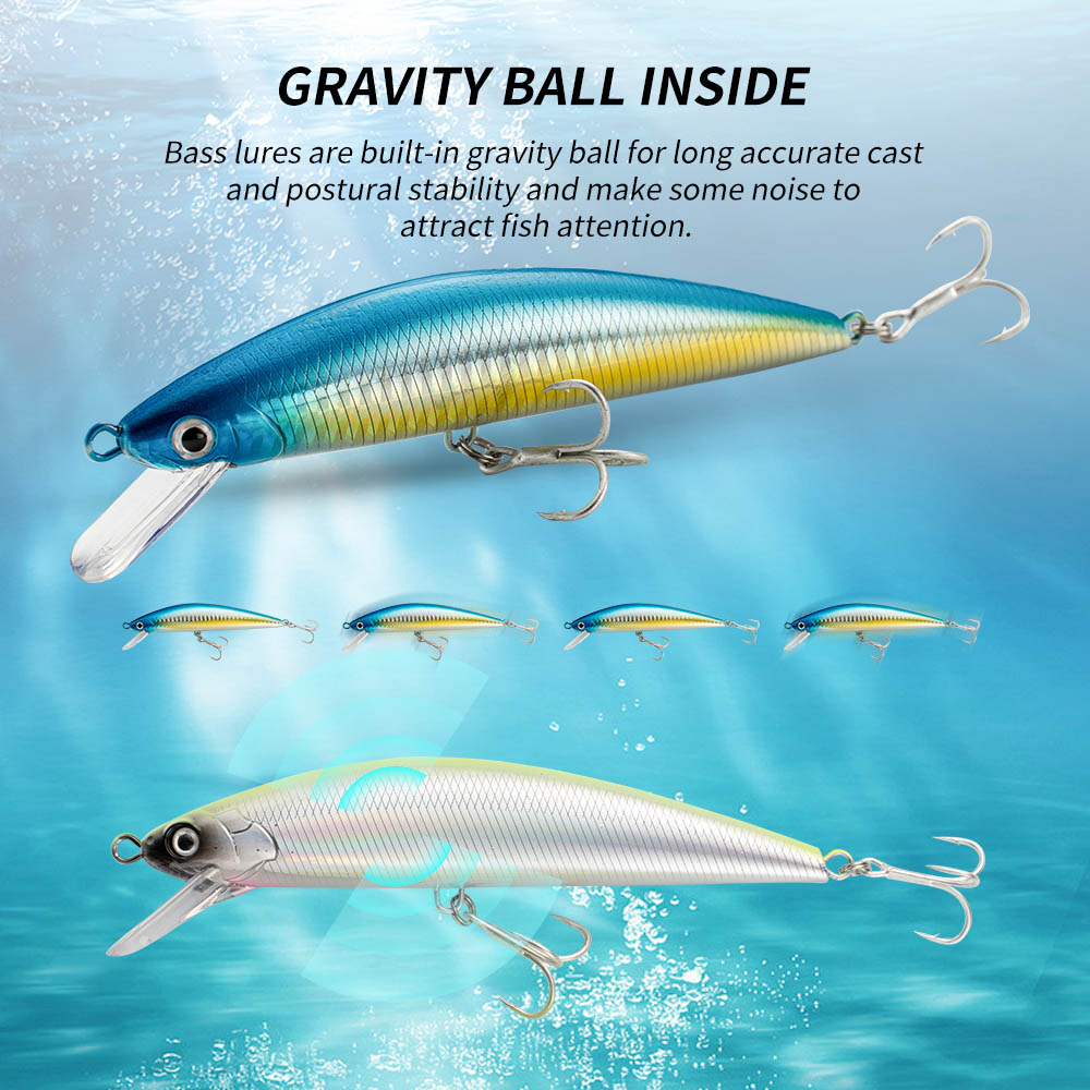 釣りルアーシンキングミノー 13 センチメートル 15 セン - Fishing Lure Jerkbait のレビューと価格