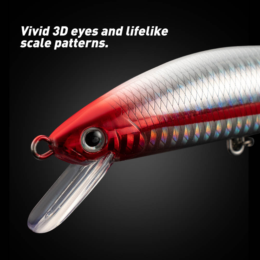 釣りルアーシンキングミノー 13 センチメートル 15 セン - Fishing Lure Jerkbait のレビューと価格
