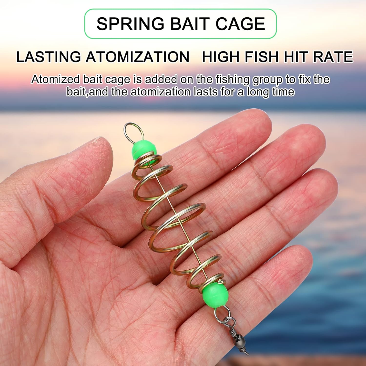 5個入り スプリングフィーダーバスケット 釣り餌トラップケー - Fishing Lure Accessories のレビューと価格