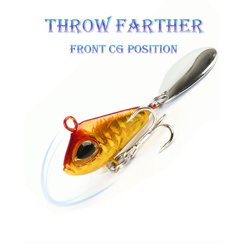 1pc 6/11/18/22 グラム VIB クランクベイト - Fishing Lure Spinner のレビューと価格