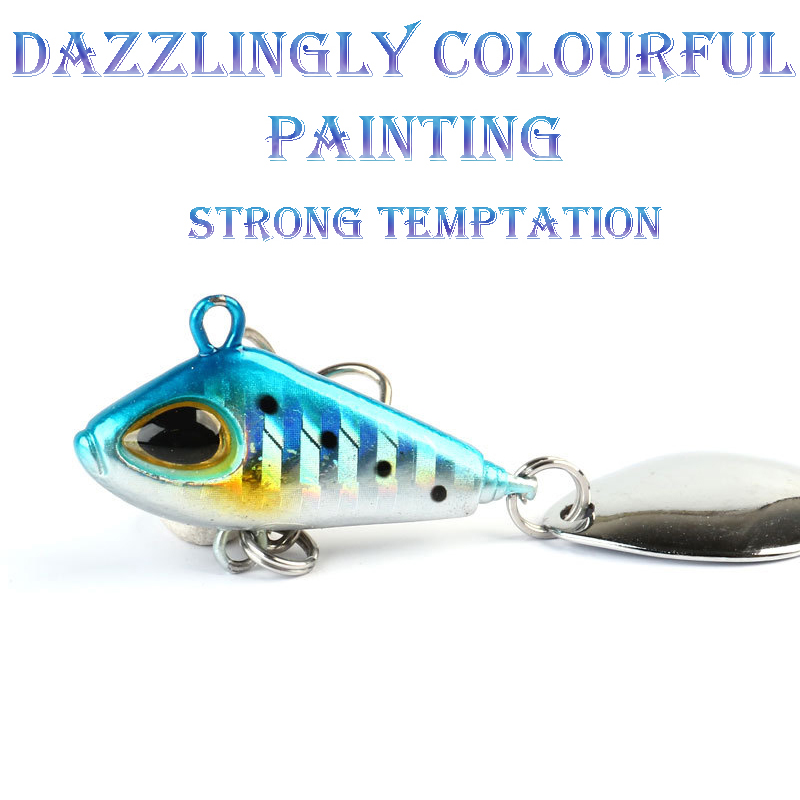 1pc 6/11/18/22 グラム VIB クランクベイト - Fishing Lure Spinner のレビューと価格
