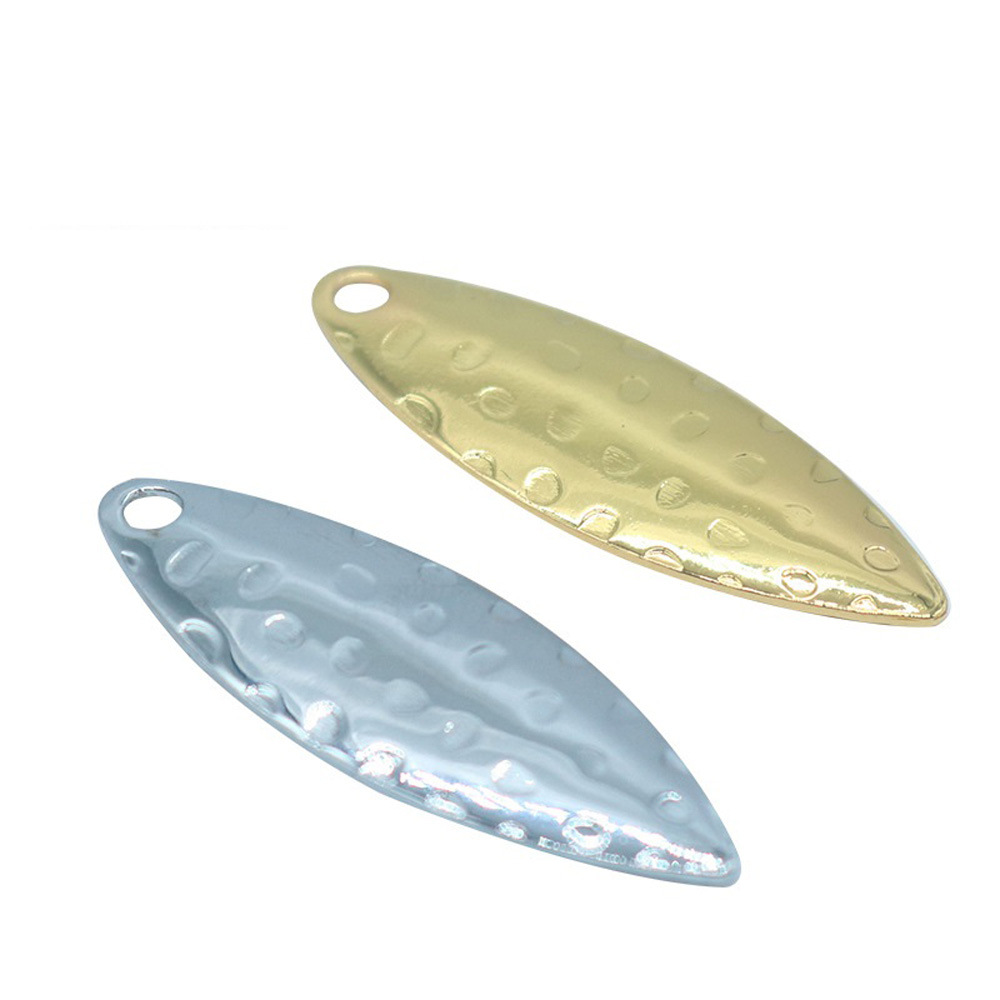 10個/ロット ウィローリーフスパンコール ピットサーフェス - Fishing Lure Spinner のレビューと価格