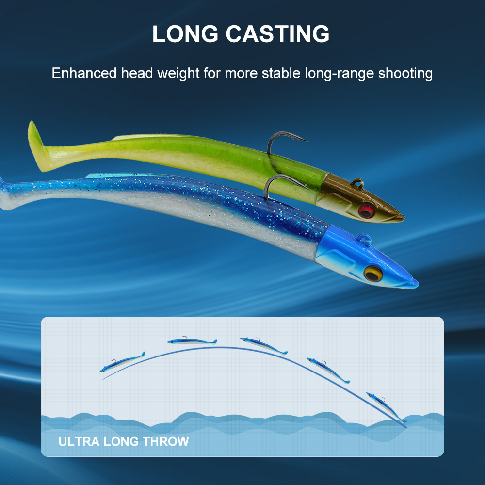 ESFISHING ソフトフィッシングルアー Leurre  - Fishing Lure Spinnerbait のレビューと価格