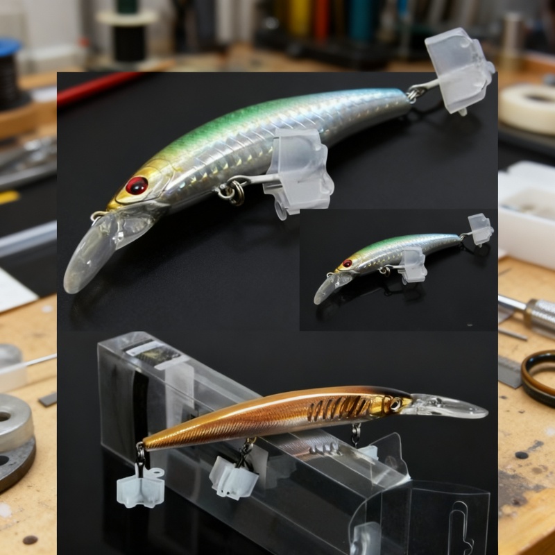 195個入り オープンスロットトレブルフックプロテクター、ク - Fishing Lure Making Kit のレビューと価格