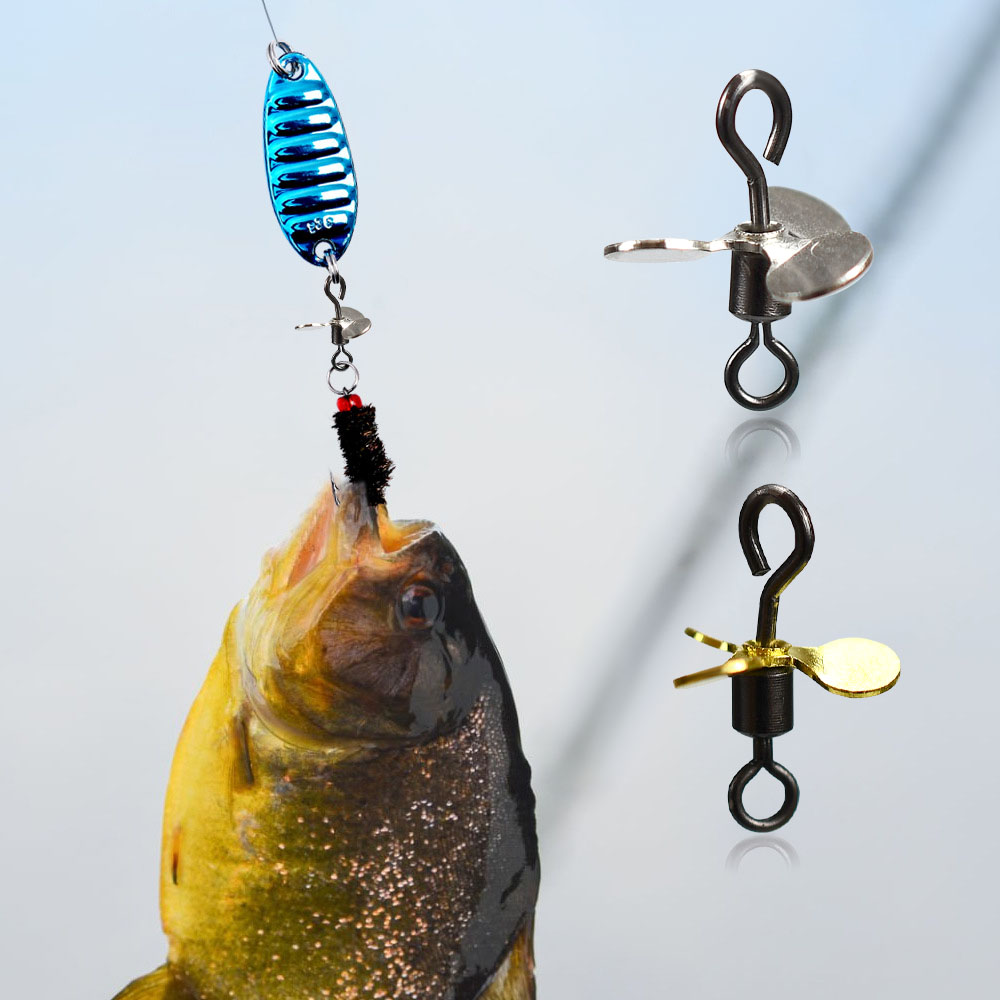 20 個スパイラルブレード釣りプロペラアクセサリー、混合色鉄 - Fishing Lure Making Kit のレビューと価格